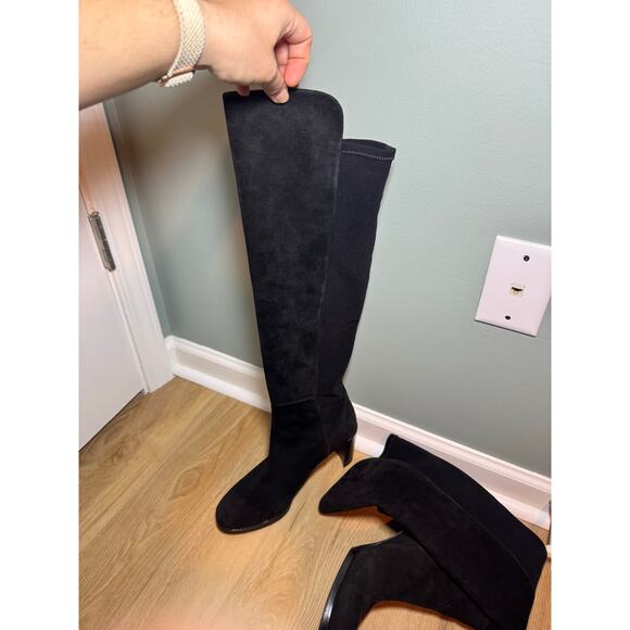 Stuart Weitzman 5050 Over the Knee Suede Boots - Picture 6 of 6